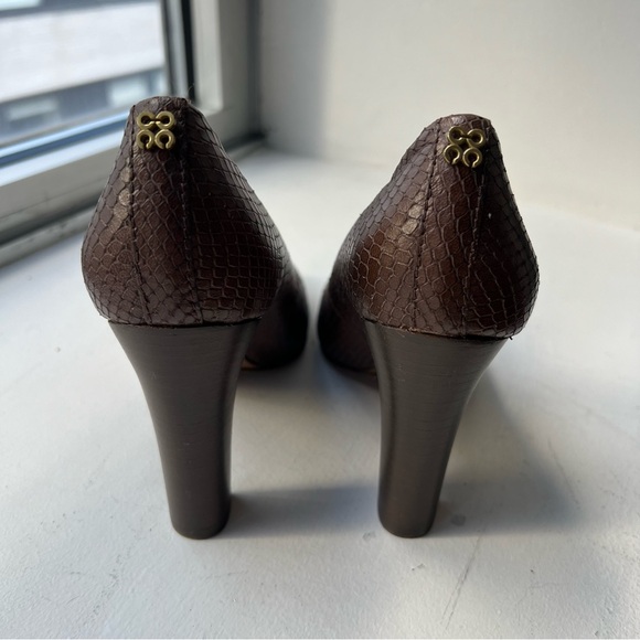 Coach brown python heels - Picture 3 of 5
